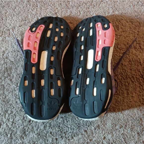 Adidas Day Jogger Running Sneakers Women's Size 5.5 Purple Green White FW4827 - Picture 8 of 8